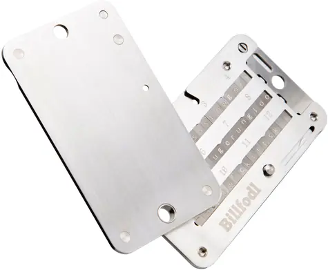 Billfodl ochrana obnovovací fráze 