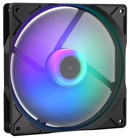 Endorfy Stratus 140 PWM ARGB černá / 140mm / 200-1200 RPM / FBD / PWM / ARGB / 4-pin 