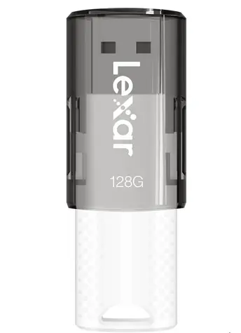 Lexar JumpDrive S60 128GB / FlashDisk / USB 2.0 Type A / přenosová rychlost: až 21 MBs