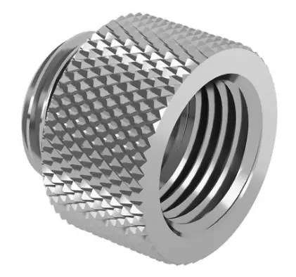 Barrow G1/4 (M-F) spojka 10mm stříbrná