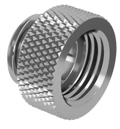 Barrow G1/4 (M-F) spojka 7.5mm stříbrná