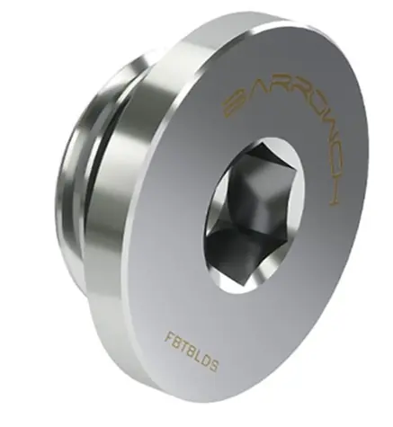 Barrow G1/4 (M) těsnící zátka stříbrná