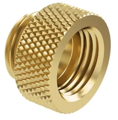 Barrow G1/4 (M-F) spojka 7.5mm zlatá