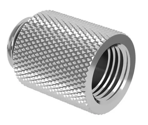 Barrow G1/4 (M-F) spojka 20mm stříbrná 