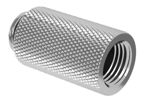 Barrow G1/4 (M-F) spojka 30mm stříbrná 