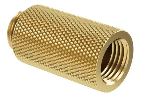 Barrow G1/4 (M-F) spojka 30mm zlatá 