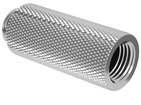 Barrow G1/4 (M-F) spojka 40mm stříbrná 