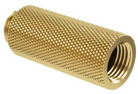 Barrow G1/4 (M-F) spojka 40mm zlatá 