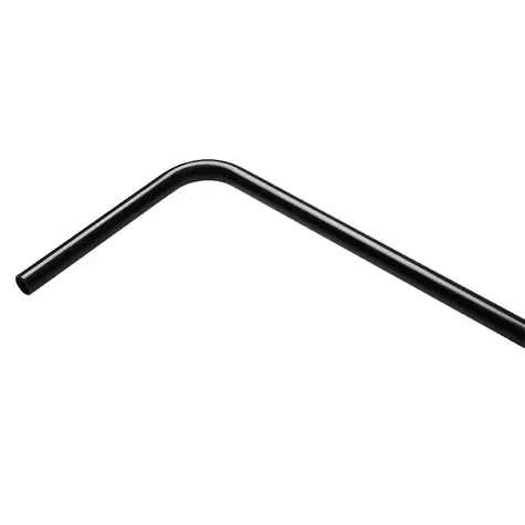 Barrow Měděná pevná trubice 14/12 délky 630mm - koleno 90° černá