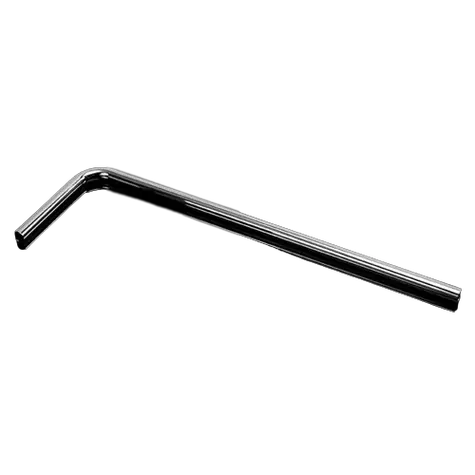 Barrow Měděná pevná trubice 16/14 délky 630mm - koleno 90° černá