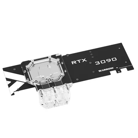 Barrow Aktive Backplate pro Gigabyte Gaming/Eagle/Vision RTX 3080/3090 RGB černá