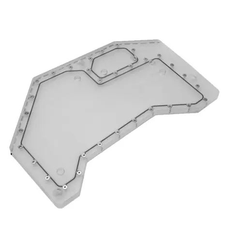 Barrow Distroplate Jonsbo MOD-5 Vodní blok na základní desku RGB čirá