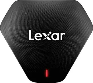 Lexar LRW500URB Multi-čtečka karet 3-v-1 / USB 3.1 Typ-C / podpora CF / SD & microSD UHS-II karet