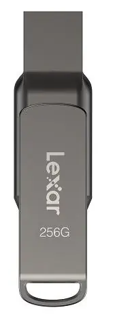 Lexar JumpDrive D400 Dual 256GB / Flash Disk / USB-A / USB-C / Rychlost přenosu až: 130MBs