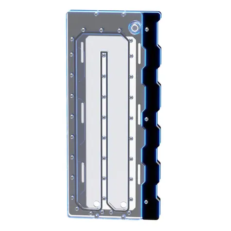 Singularity Computers Wraith 2.0 Elite distribuční panel černá / 2x G1/4
