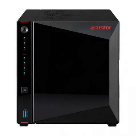 Asustor Nimbustor 4 Gen2-AS5404T / 4x HDD / 4x M.2 SSD / Celeron N5105 2.0GHz / 4GB RAM / HDMI / 3x USB / 2x 2.5 GLAN