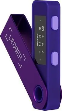 Ledger Nano S Plus Amethystově fialová / hardwarová peněženka na kryptoměny