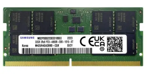 SAMSUNG M425R4GA3BB0-CQK 32GB (1x32GB) 4800MHz / DDR5 / CL40 / 1.1V / SO-DIMM / Non-ECC