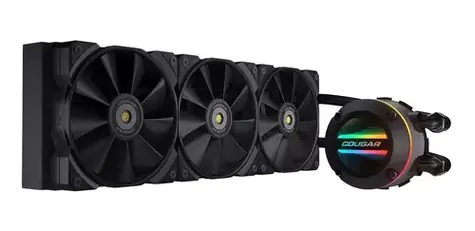 Cougar AIO CGR-POSEIDON GT 360 černá / Vodní chladič CPU / 3x 120mm / 2000 RPM / Intel & AMD