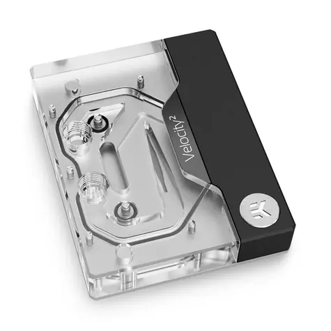 EKWB EK-Quantum Velocity2 D-RGB - AM5 Nickel + Plexi / CPU vodní blok pro AM5