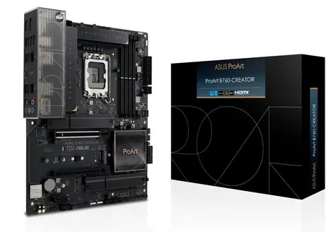 ASUS TUF GAMING B760-CREATOR / B760 / LGA 1700 / 4x DDR5 / 2x PCIEx16 / 2x LAN / ATX