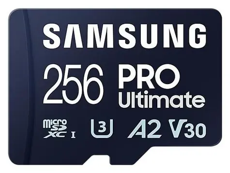 SAMSUNG Micro SDXC PRO Ultimate 256GB + adaptér / UHS-1 / Class 10 / U3 / Čtení: 200MBps / Zápis: 130MBps