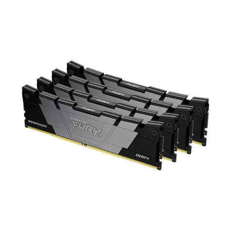 Kingston FURY Renegade Black 128GB (4x 32GB) DDR4 3600MHz / CL18 / DIMM / 1.35V / Non-ECC / Un-Registered