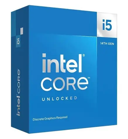 Intel Core i5-14600KF @ 3.5GHz / TB 5.3GHz / 14C20T / L3 24MB / Bez VGA / Raptor Lake Refresh / 181W