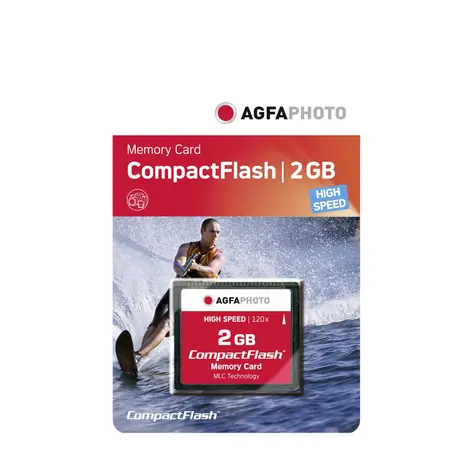 AgfaPhoto Compact Flash 120x CF 2GB / R:18 MB/s / W:10 MB/s