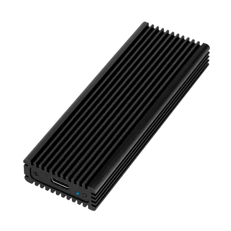 LogiLink UA0346 černá / Pouzdro na M.2 SSD / 30-80mm / USB-C 3.2