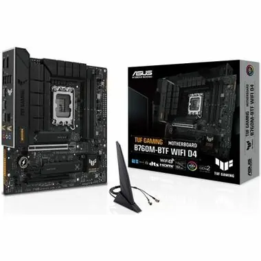 Rozbaleno - ASUS TUF GAMING B760M-BTF WIFI D4 / B760 / LGA 1700 / 4x DDR4 / 2x PCIEx16 / 1x 2.5GLAN / WIFI / mATX / rozbaleno