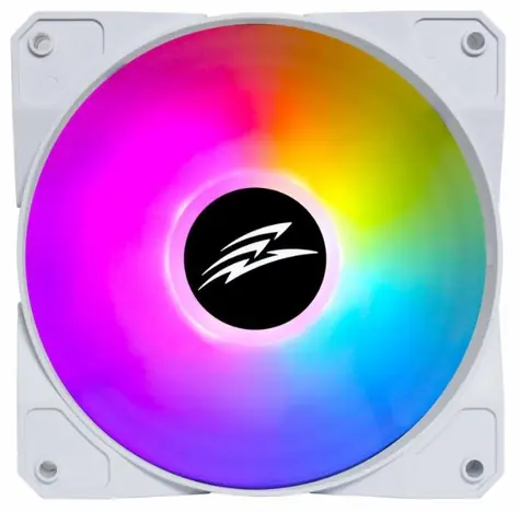 EVOLVEO 12FS ventilátor 120mm bílý rám / ARGB / Slave