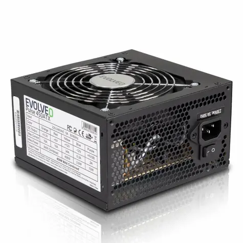 EVOLVEO zdroj 450W PULSE ATX / ATX 2.2 / 4x SATA / 12cm ventilátor / bulk