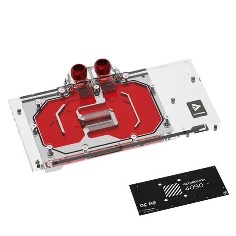 Barrow LRC 2.0 MSI RTX 4090 Suprim/Trio Aurora bílá / vodní chladič vga / RGB / akryl