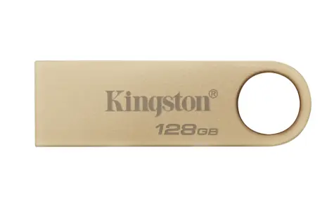 Kingston DataTraveler SE9 G3 128GB zlatá / Flash Disk / USB 3.2 Gen 1 - (USB-A 3.0) 