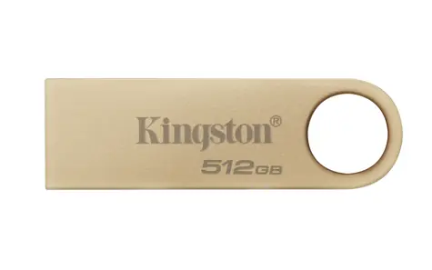 Kingston DataTraveler SE9 G3 512GB zlatá / Flash Disk / USB 3.2 Gen 1 - (USB-A 3.0) 