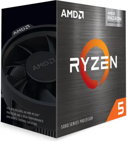AMD RYZEN 5 5600GT @ 3.6GHz / Turbo 4.6GHz / 6C12T / L2 3MB L3 16MB / AM4 / Zen 3 / 65W