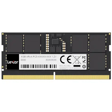 Lexar DDR5 16GB (1x16GB) 5600MHz / SODIMM / DDR5 / CL46 / ECC