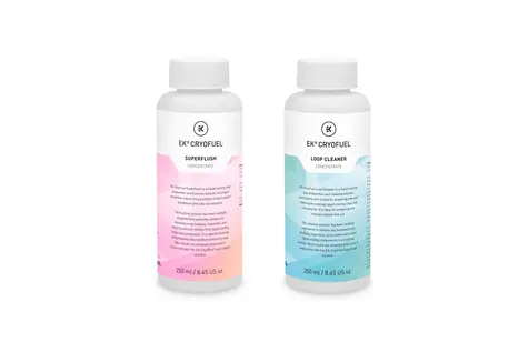 EKWB EK-CryoFuel Loop Cleaner + Superflush (Concentrate 250mL) / koncentrát pro čištění vodního oběhu