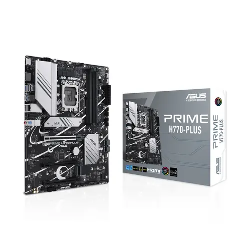 ASUS PRIME H770-PLUS / H770 / LGA 1700 / 4x DDR5 / PCIEx16 / 1x 2.5GLAN / ATX 