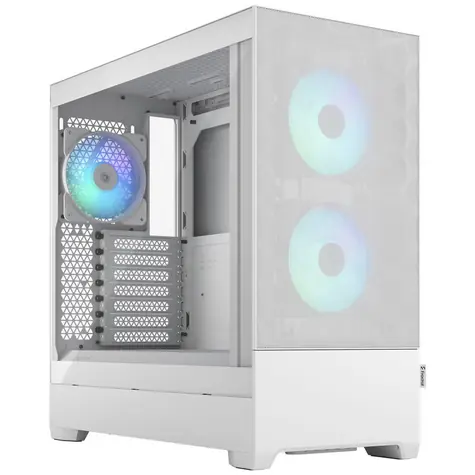 Fractal Design Pop Air RGB TG Clear Tint bílá / ATX / 2x USB 3.2 / 3x 120mm / bez zdroje / průhledná bočnice 