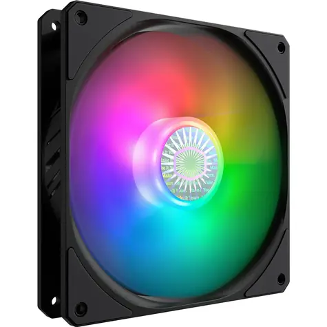 Cooler Master SickleFlow 140 ARGB černá / 140 mm / Rifle Bearing / 27 dB @ 1400 RPM / 4-pin + 3-pin RGB