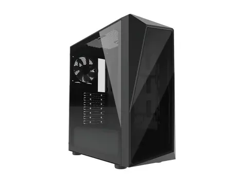 Cooler Master CMP520L černá / ATX / 1x USB-A 2.0 & 1x USB-A 3.1 / 1x 120mm / bez zdroje / průhledná bočnice