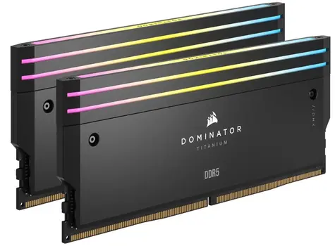 Corsair Dominator Titanium 32GB (2x 16GB) DDR5 6600MHz / CL32 / DIMM / XMP 3.0 