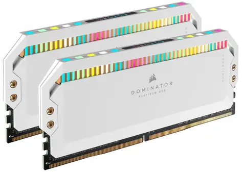 Corsair Dominator Platinum White RGB 64GB (2x 32GB) DDR5 5600MHz / CL40 / DIMM / XMP 3.0
