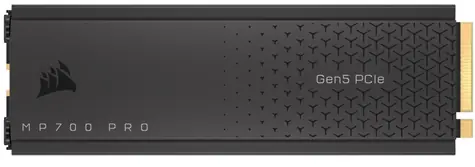 Corsair MP700 Pro 2TB / M.2 2280 / PCIe Gen5 / čtení: 12400MBps / zápis: 11800MBps / MTBF: 1.6mh / chladič