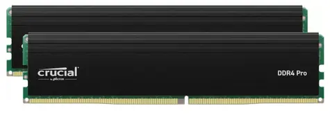 Crucial Pro 64GB (2x32GB) DDR4 3200MHz / DDR4 / UDIMM / CL22 / 1.2V / XMP 2.0
