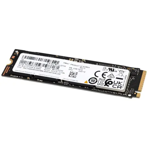 SAMSUNG PM9A1 1TB / SSD / M.2 NVMe PCI-E 4.0 / TLC / R:7000 MBps / W:5100 MBps / IOPS: 1000K / MTBF 1.5mh / 2y