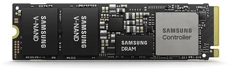 SAMSUNG PM9A1 2TB / SSD / M.2 NVMe PCI-E 4.0 / TLC / R:7000 MBps / W:5200 MBps / IOPS: 1000K / MTBF 1.5mh / 2y