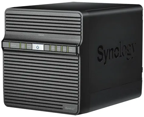Synology DiskStation DS423 / 4x HDD / Realtek RTD1619B @ 1.7GHz / 2GB RAM / 2x USB 3.2 / 2x GLAN 